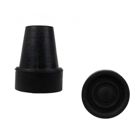 Kit 2x Ponteira Pé de Borracha 5/8 Bengala Muleta Andador