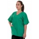Blusa de Pijama Cirúrgico em Algodão com Decote em V